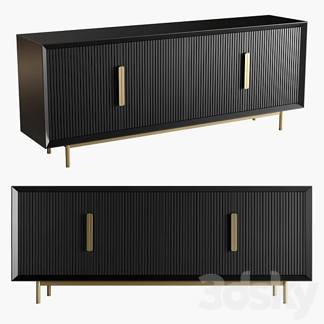 Chest of drawers 3DS Max Model