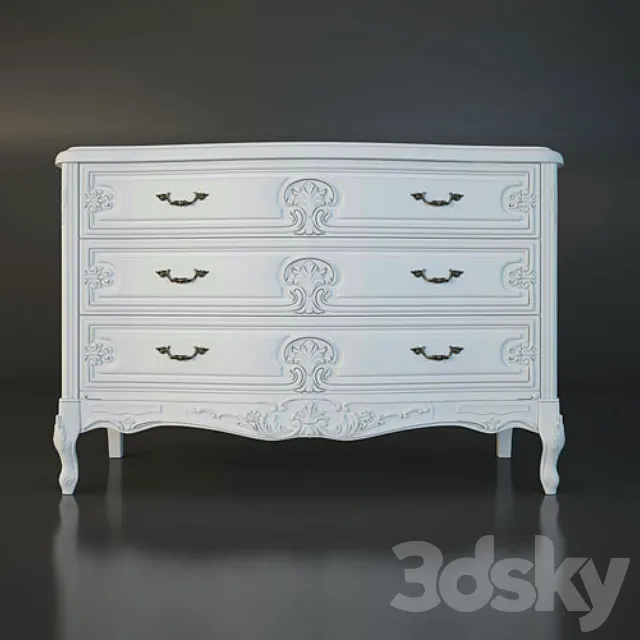 Chest Of Drawers 3DSMax File