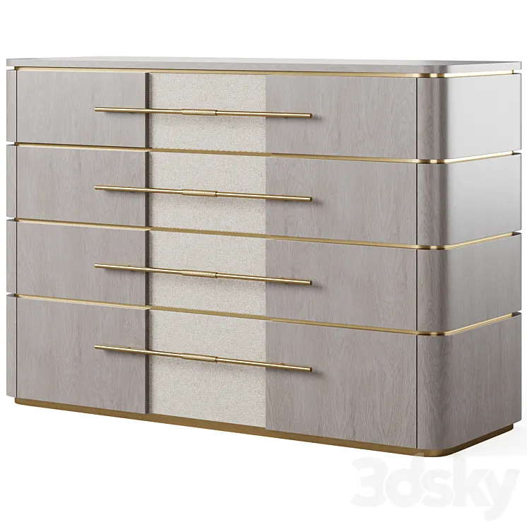 Chest of drawers AGRA by Frato 3DS Max Model