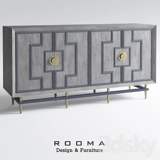 Chest of drawers Aurora Rooma Design 3DSMax File