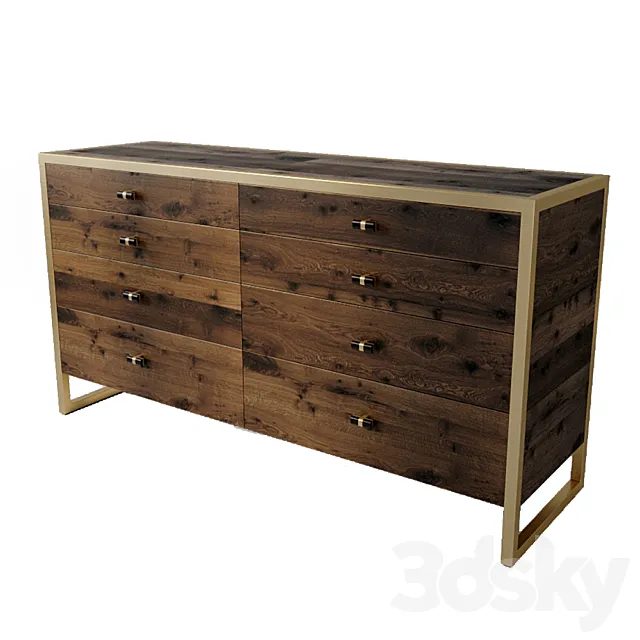 Chest of drawers Caracole Modern Artisans Dresser 3DSMax File