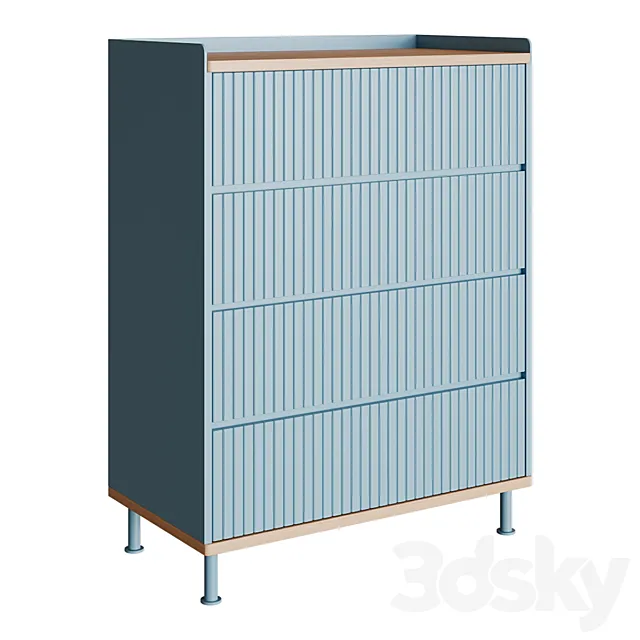 Chest of drawers Ebro 3ds Max