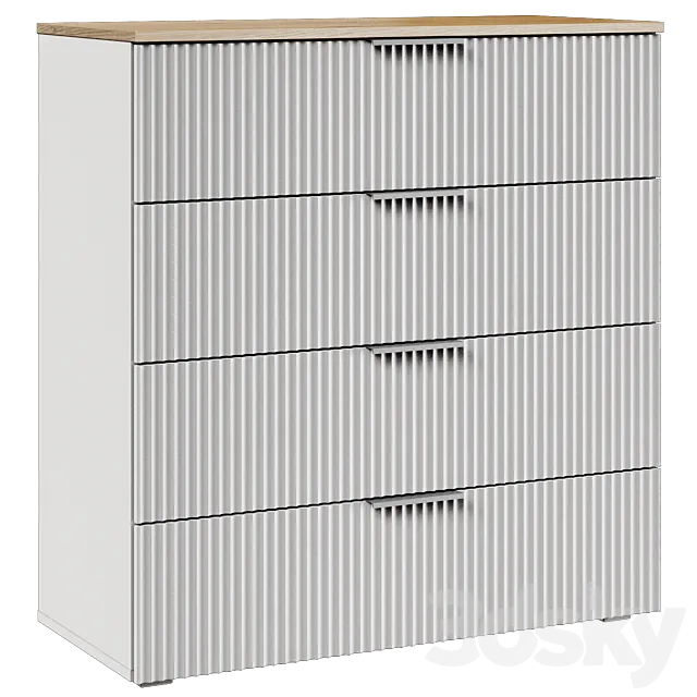 Chest of drawers Ensson 4 colors 3ds Max