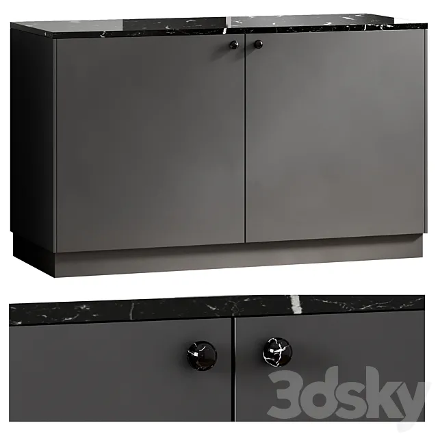 Chest of drawers Eva 3ds Max