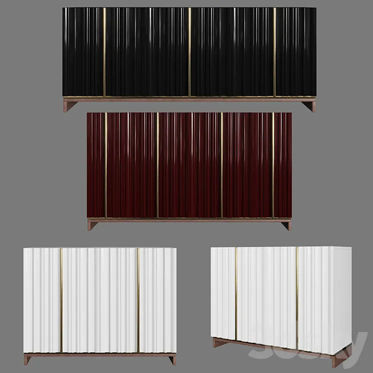 Chest of drawers FORNETTI 3DS Max