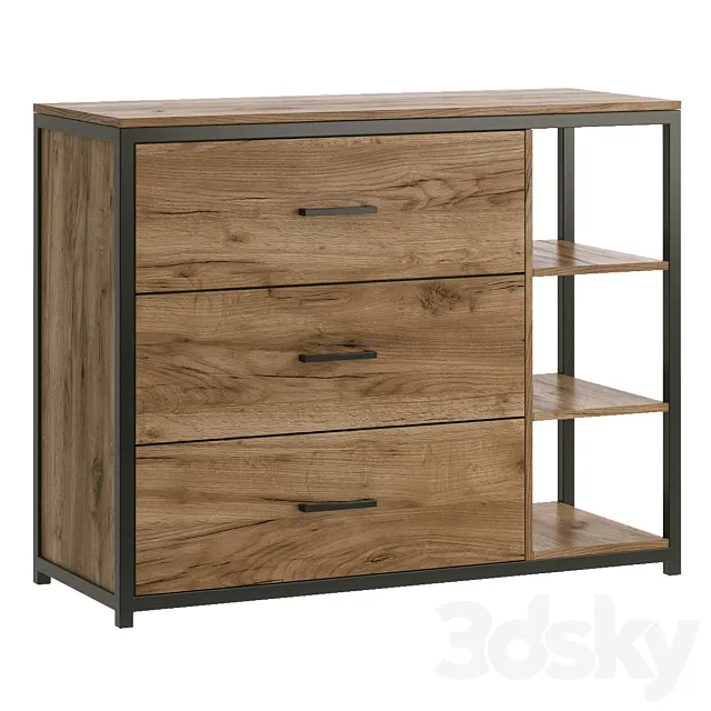 Chest of drawers Loft (divan.ru) 3ds Max