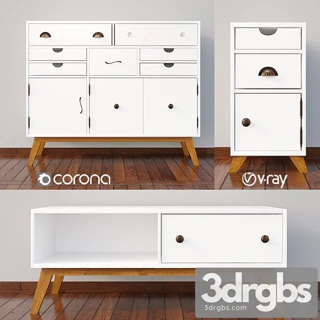Chest Of Drawers Lydia 03 3dsmax Download