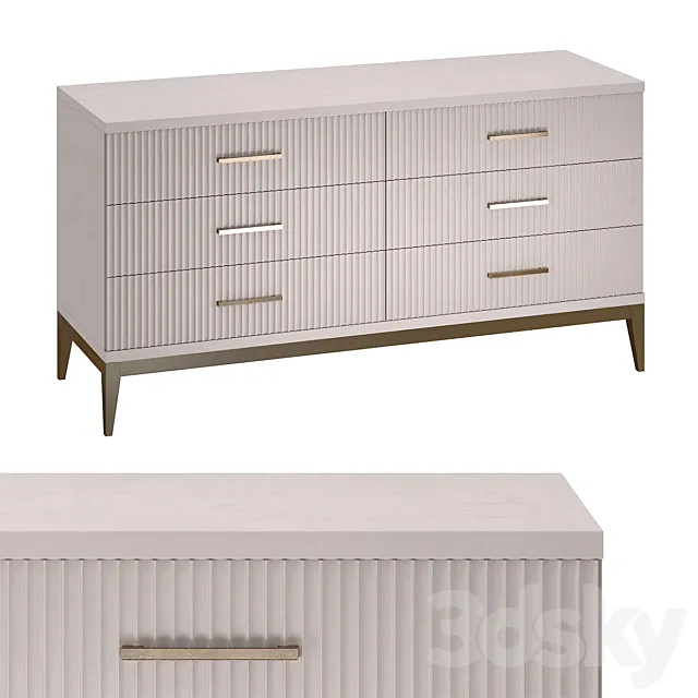 Chest of drawers Melbourne 3ds Max