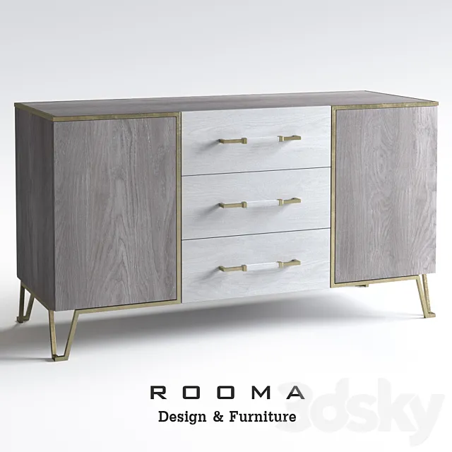 Chest of drawers Mila Rooma Design 3DSMax File