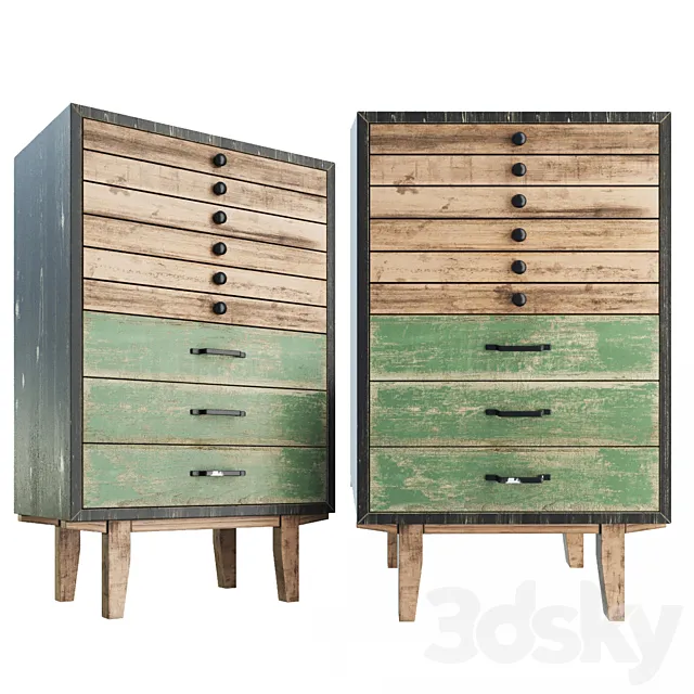 Chest of drawers Napa Valley 3DSMax File