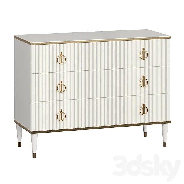 Chest of drawers Rimini Solo 3ds Max