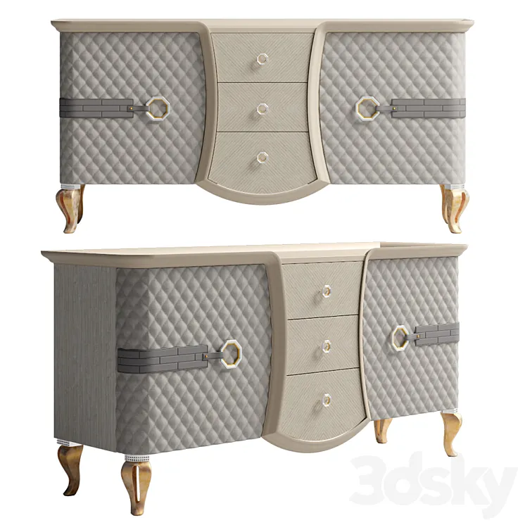 Chest of drawers SIGNORINI & COCO Sideboard 3DS Max
