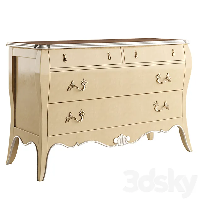 Chest of drawers Stella del Mobile Como 3ds Max