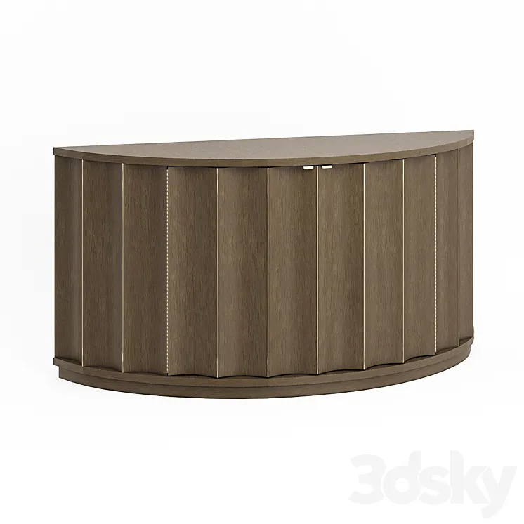 Chest of drawers Uptown Buffet Caracole 3DS Max