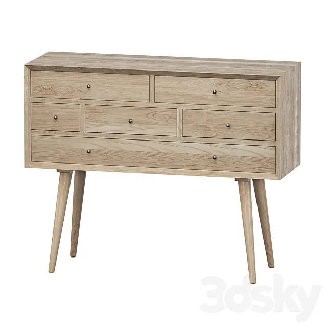 Chest of Furnitera Jordan 3ds Max