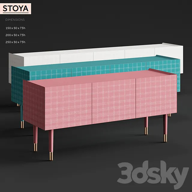 chest of miniforms STOYA 3DSMax File