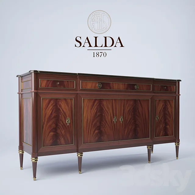 Chest Salda 8614 3DS Max Model