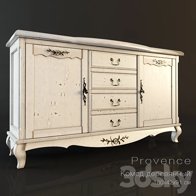 Chest-style Provence 3DSMax File