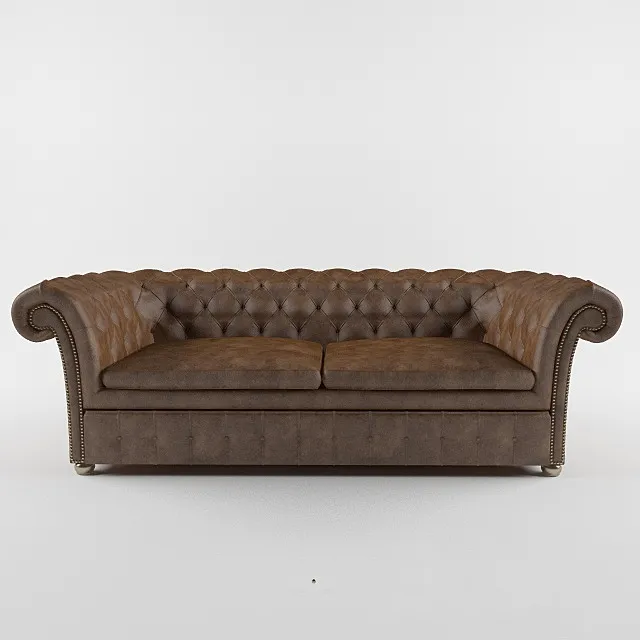 chester sofa 3DS Max Model