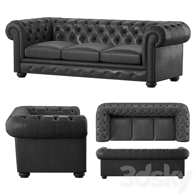 Chester sofa 3DSMax File
