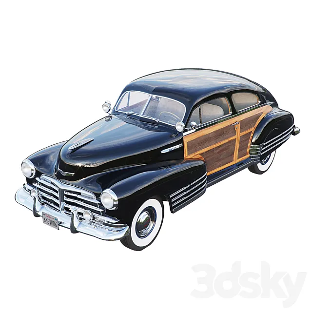 Chevrolet Fleetline 1948 3ds Max