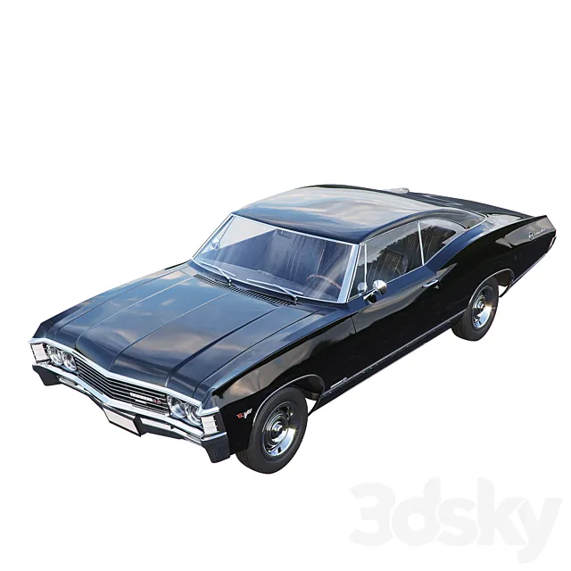 Chevrolet impala 67 3DS Max Model