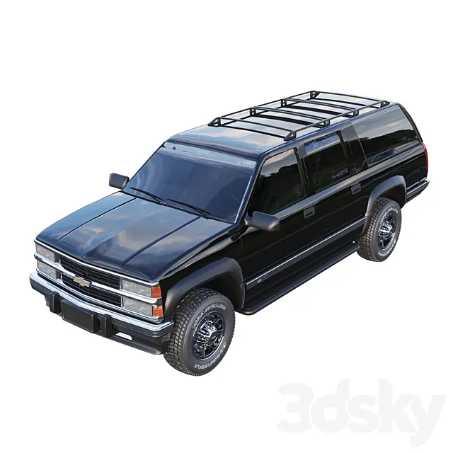 Chevrolet Suburban 3DS Max Model