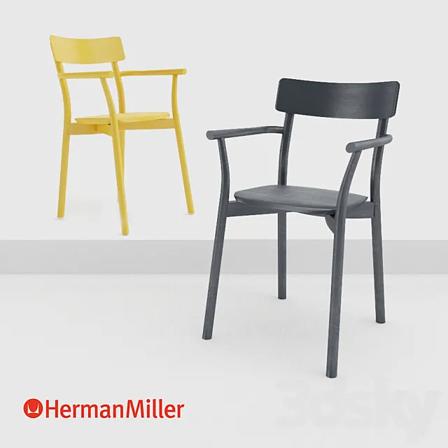 Chiaro Chair Herman Miller 3DS Max Model