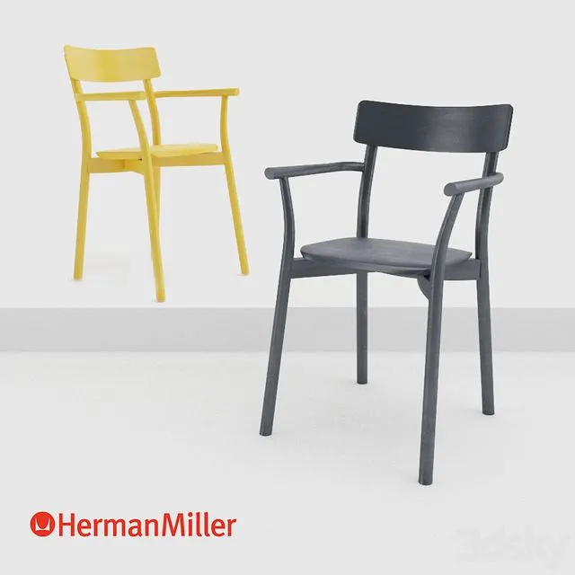 Chiaro Chair Herman Miller 3dsMax Model