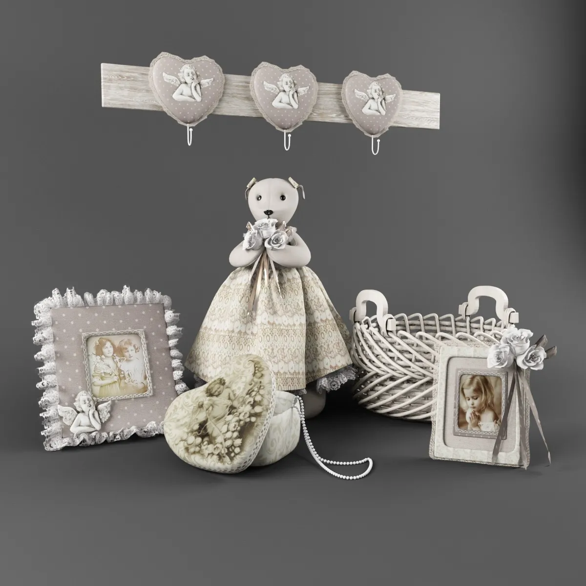 child-room – Angel set 3ds Max