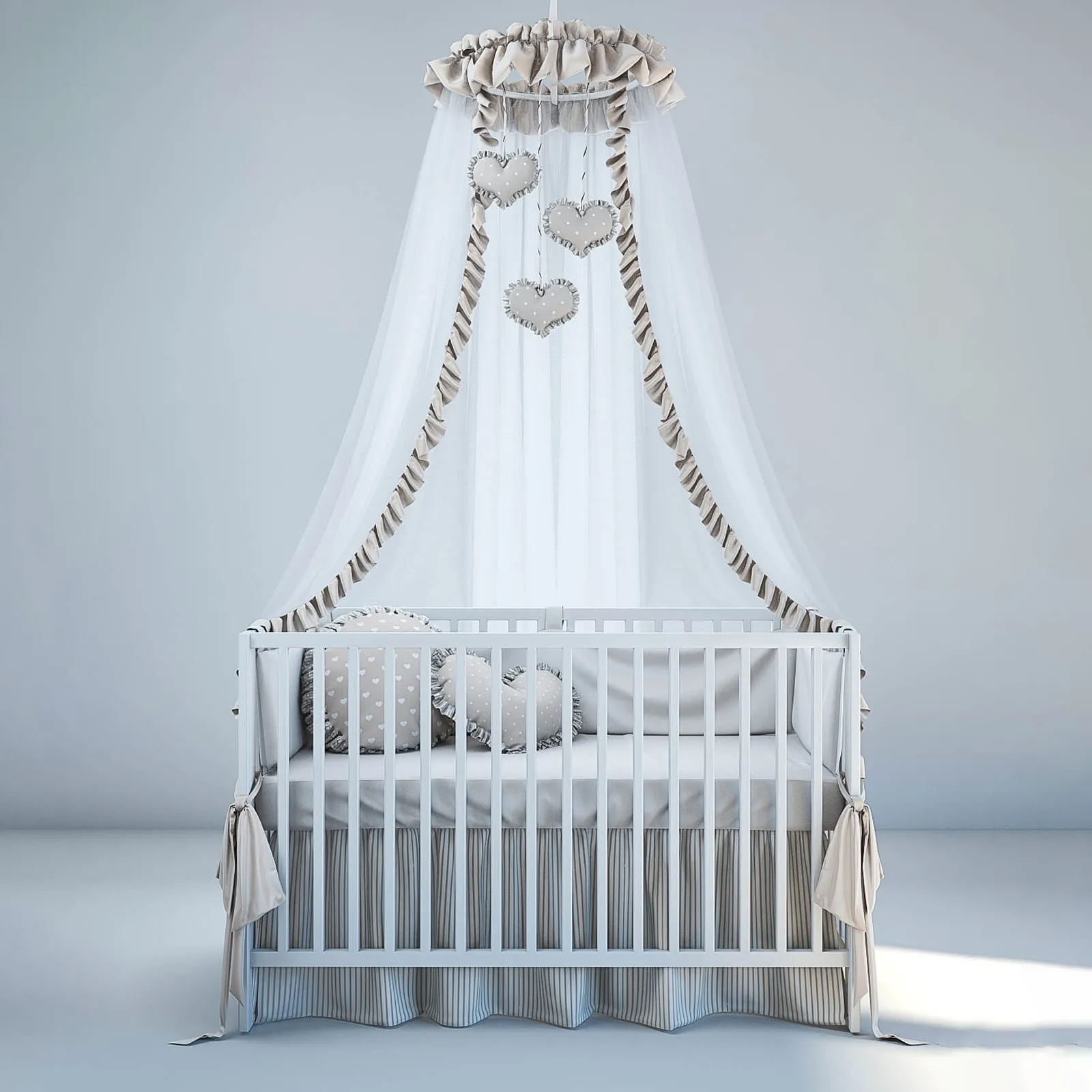 child-room – Baby bed 01 3ds Max