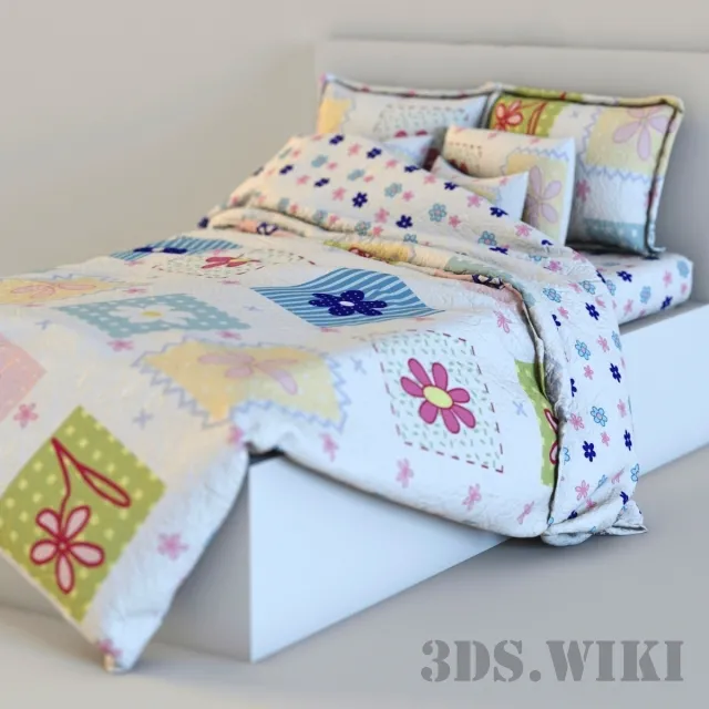 child-room – Baby Bed 3ds Max