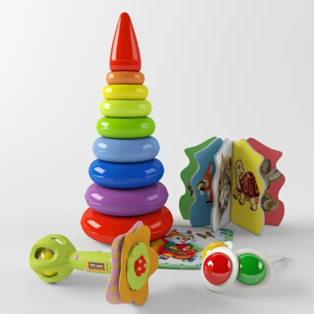 child-room – Baby toys 3ds Max