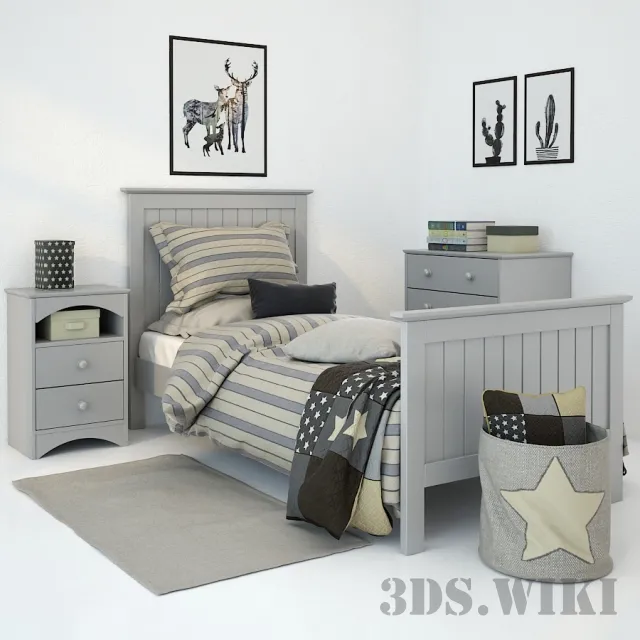 child-room – Barney 3ds Max