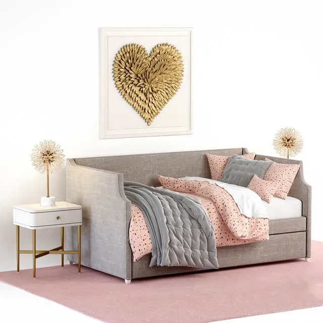 child-room – Bed 002 3ds Max