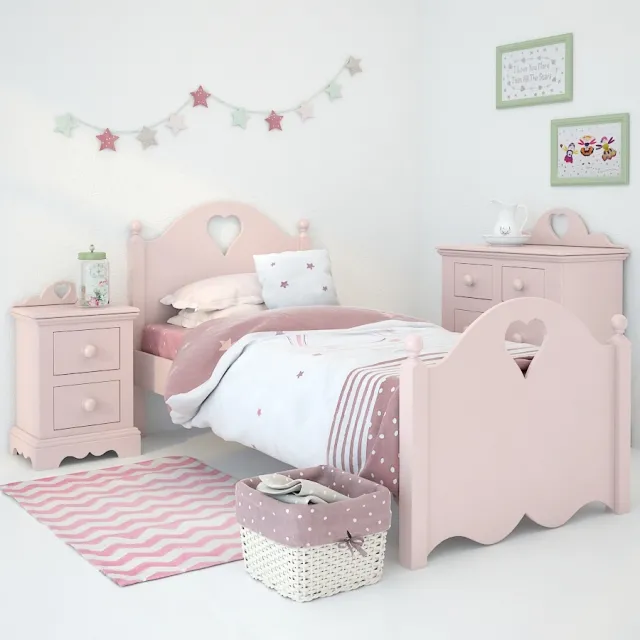 child-room – Bed Looby Lou 3ds Max