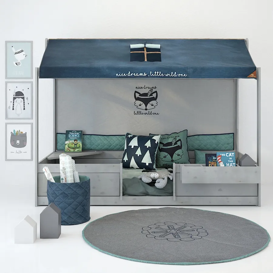 child-room – Bed New Forest 01 3ds Max