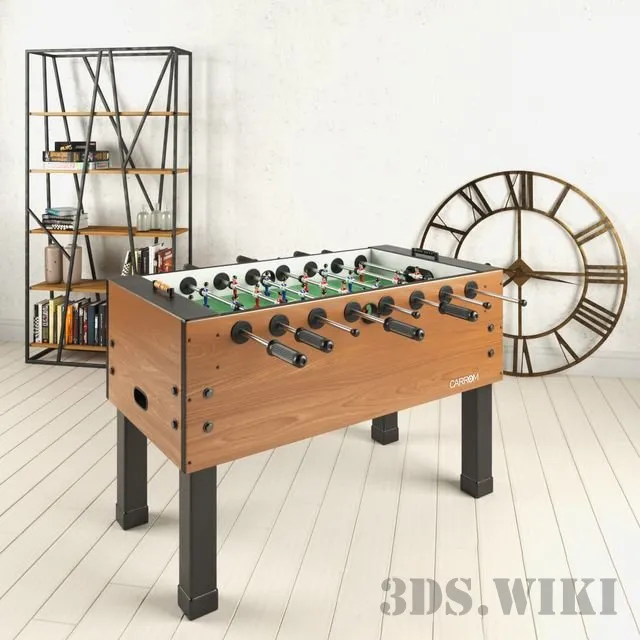 child-room – Board game Carrom 3ds Max