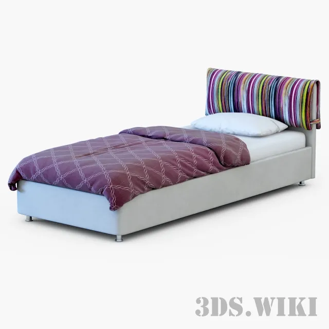 child-room – Boxing Spring Bed 3ds Max