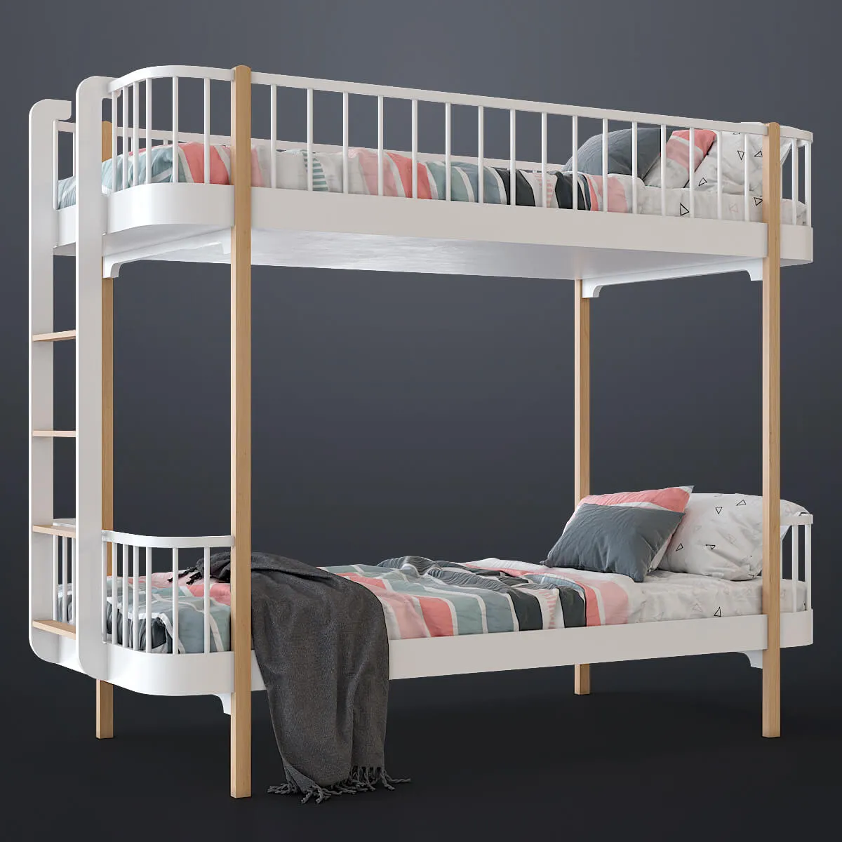 child-room – Bunk bed Oliver 1 3ds Max