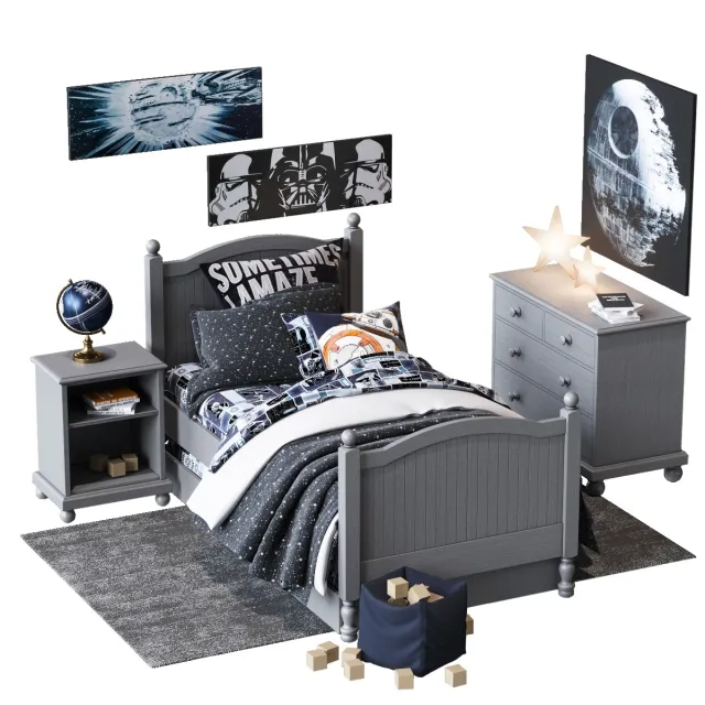 child-room – Catalina Star Wars set 3ds Max