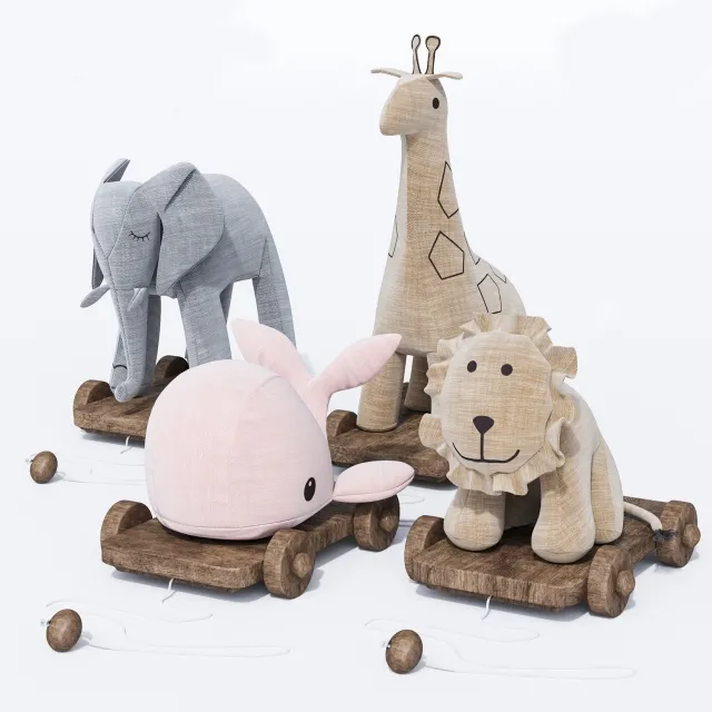 child-room – Chambray Pull Toys 3ds Max