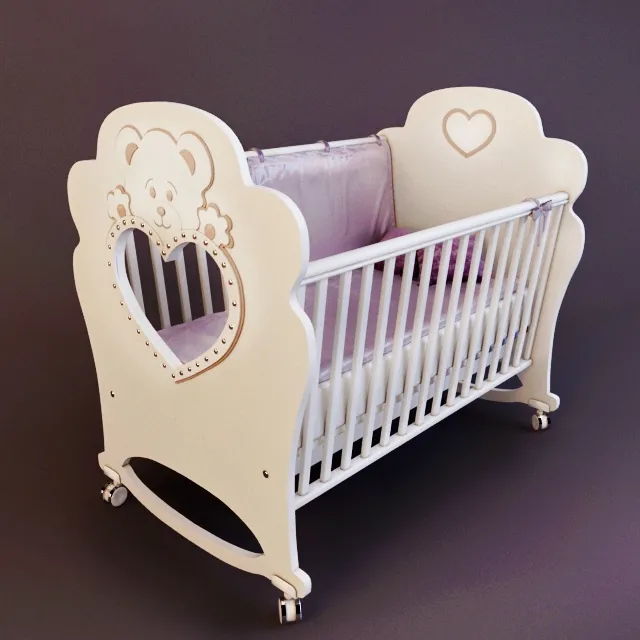 child-room – Children bed 3ds Max