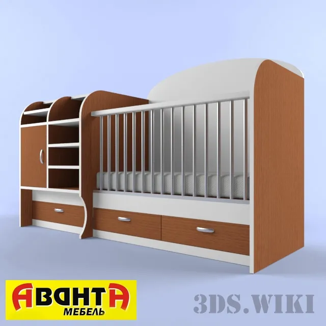 child-room – Children’s bed 3ds Max