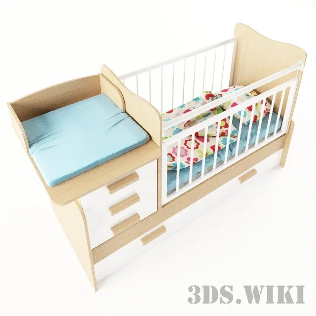 child-room – Children’s bed 3ds Max