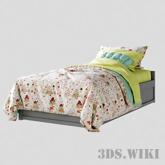 child-room – Children’s bed CAMP 1 3ds Max