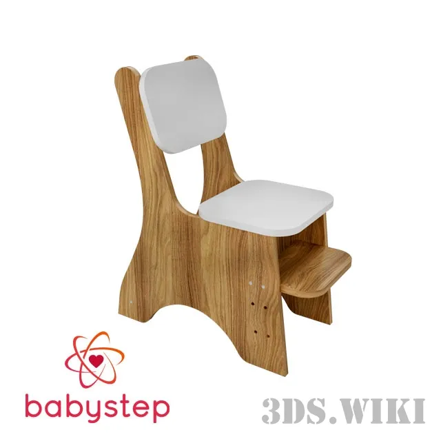 child-room – Children’s chair Babystep Holiday 3ds Max