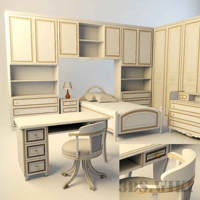 child-room – Children’s factory Halley 3ds Max