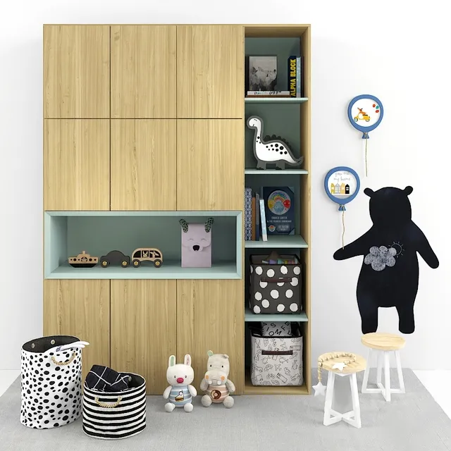 child-room – Children’s furniture 07 3ds Max