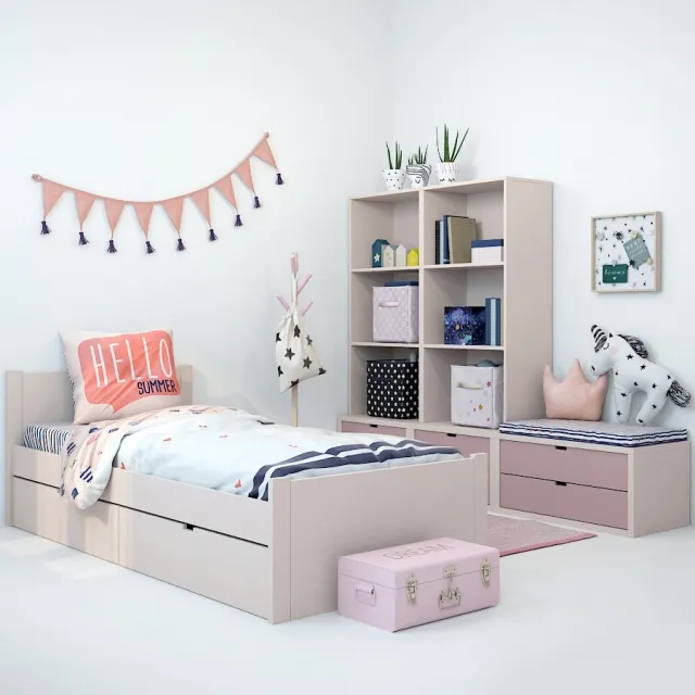 child-room – Children’s furniture 3ds Max